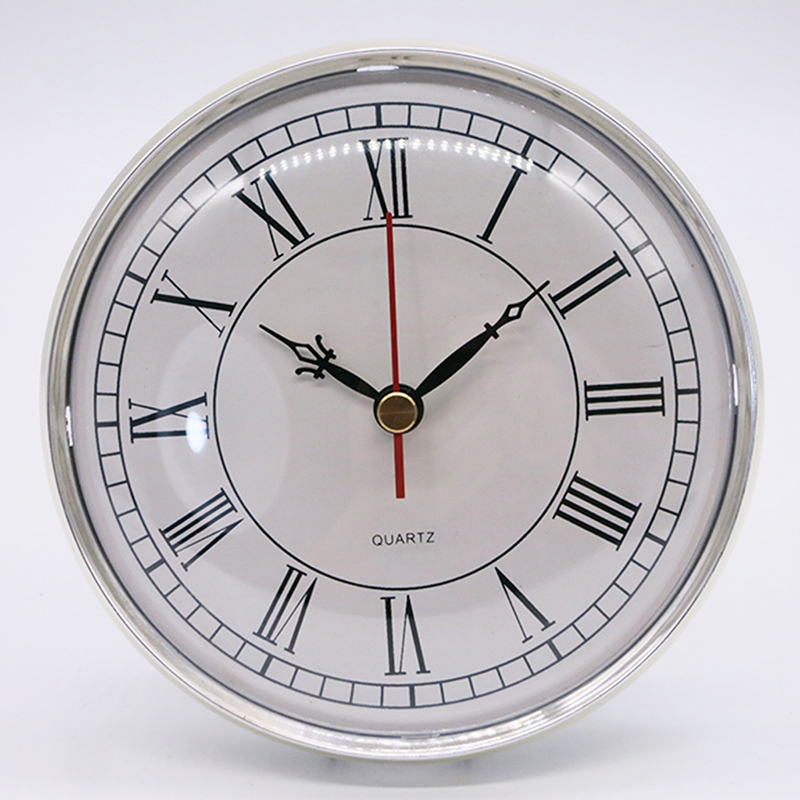 Круглые настенные часы из чистого серебра 130 мм